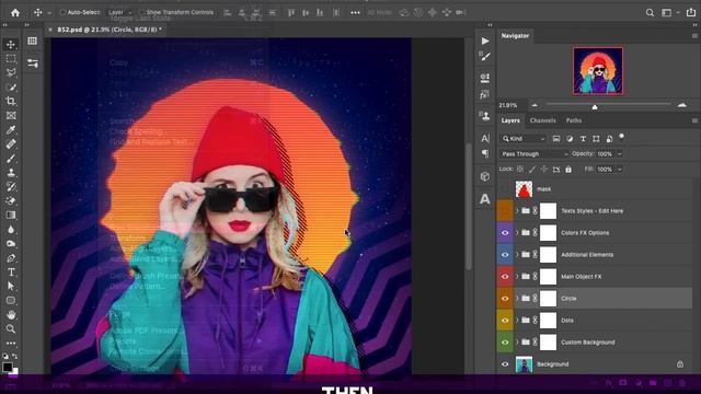 90s Style Photoshop Action смотреть онлайн