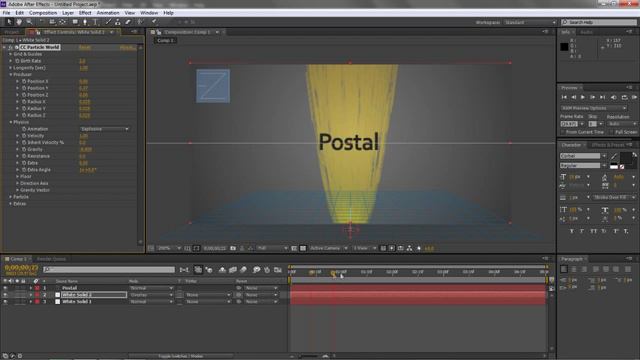 Урок Adobe After Effects - Делаем Частице смотреть онлайн