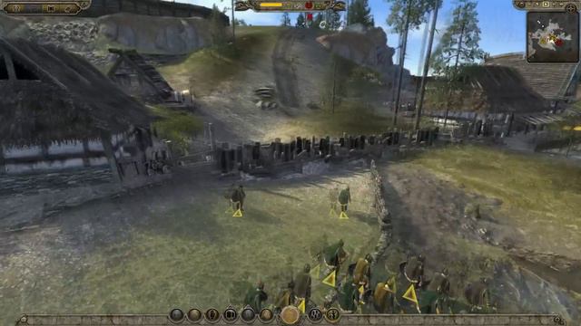 Total War:Attila Первый Взгляд. Пролог #3 - Осада Поселения