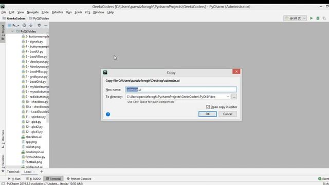 PyQt5 Tutorial - How to Create Calendar with QCalendarWidget смотреть онлайн