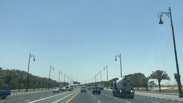 Sharjah Airport Road 2022 / Sharjah Dhaid Road / Drive Thru Sharjah airport Road смотреть онлайн