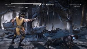 Mortal Kombat XL скорпион против саб зиро