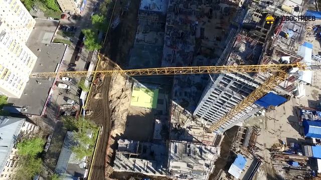 Аэросъемка ЖК "Центр-Сити", 14.05.2017 смотреть онлайн