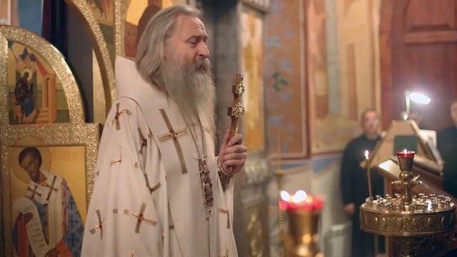 Проповедь архиепископа Феогноста в Высоко-Петровском монастыре смотреть онлайн