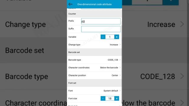 Print Label App Barcode Sequential Printing смотреть онлайн