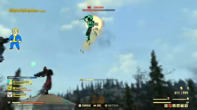 Fallout 76 PvP. New/Old Meta? Laser Action on Withespring Station смотреть онлайн