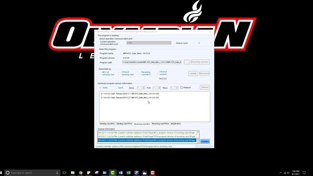 Novastar Firmware Upgrade in Mars 4.9 смотреть онлайн