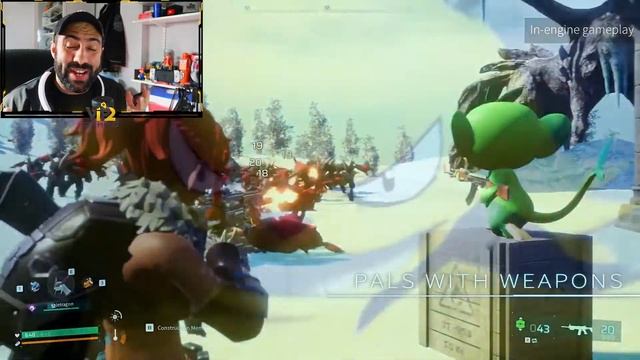 Pokémon with Guns?! Palworld - Gameplay Trailer | TGS 2023 смотреть онлайн