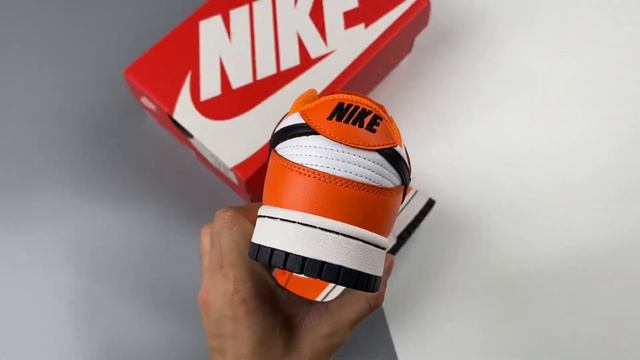 Nike Dunk Low Halloween Phantom Safety Orange Black DJ9955 800 смотреть онлайн