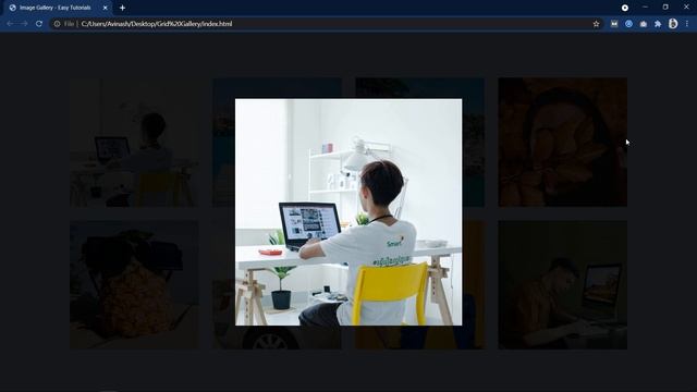 How To Make Image Gallery Using HTML, CSS & JavaScript | Create Image Gallery Step by Step смотреть онлайн