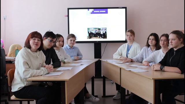 визитка редакции школьной газеты SCHOOL STORIES смотреть онлайн