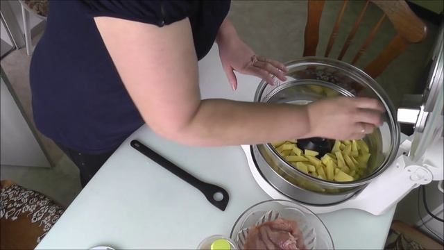 Куриные стейки с картошкой смотреть онлайн