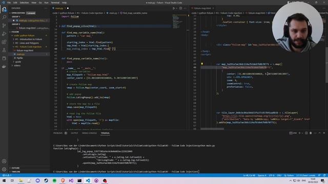 Python Folium #3 - Folium Code Injection смотреть онлайн