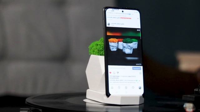 Деревянный органайзер, декор кашпо из мха в интерьере. смотреть онлайн