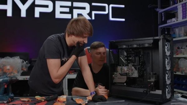 Самое необычное охлаждение в игровом компьютере HYPERPC CONCEPT.