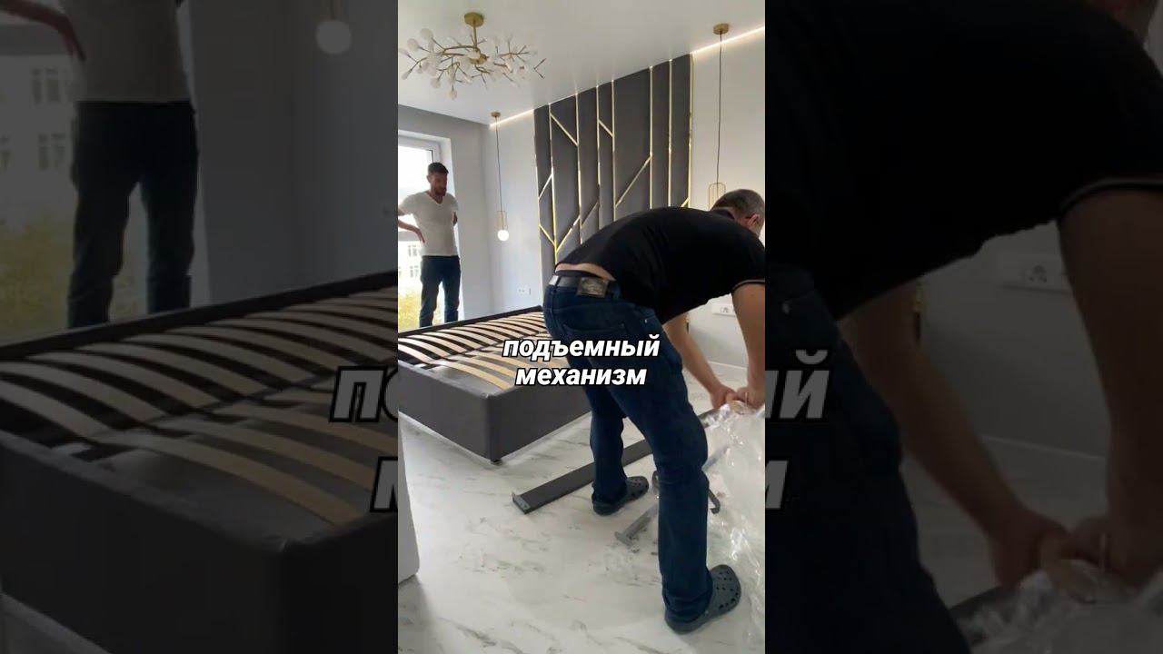 Монтаж мягких панелей с профилем и кровати смотреть онлайн