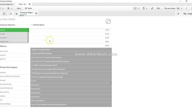 Qlik Sense Tutorials | Qlik Sense Filters - Filters Selection States and Selection Options смотреть онлайн