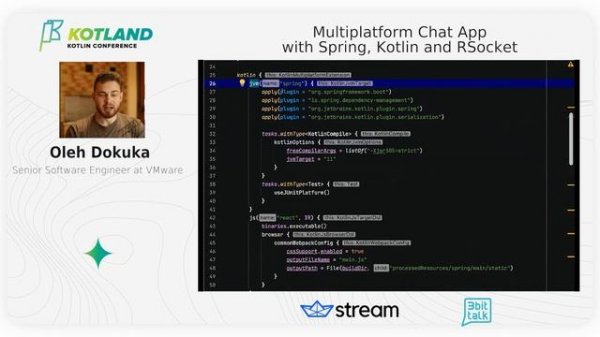 Multiplatform Chat App with Spring, Kotlin and RSocket by Oleh Dokuka & Anton Arhipov | KotLand