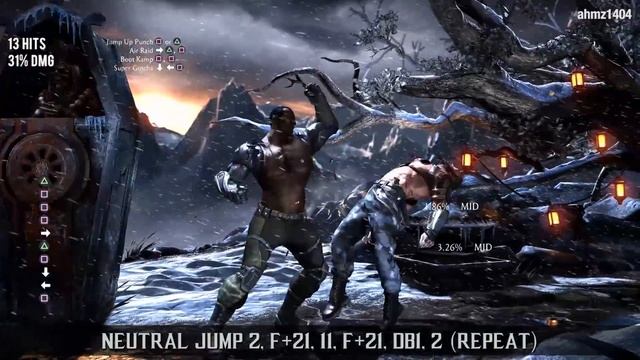 Mortal Kombat X: JAX (Pumped Up) Beginner Combo Guide смотреть онлайн