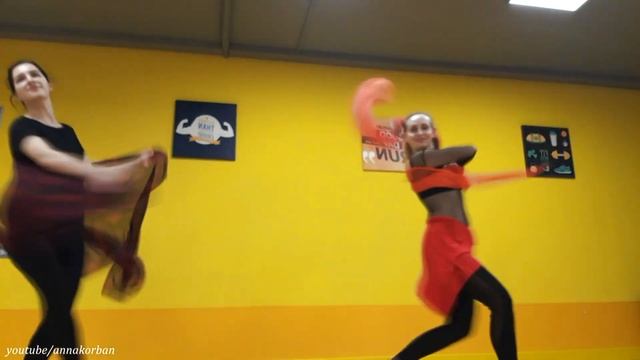 цыганский танец для начинающих, на видео фрагмент индивидуального урока смотреть онлайн