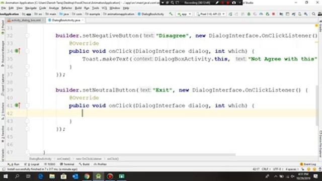 Tutorial # 8 Alert Dialog Box in Android Studio | w3studypoint смотреть онлайн