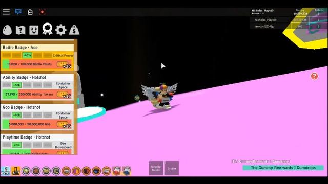 I got goo hotshot in bee swarm simulator!!!! (Roblox) смотреть онлайн