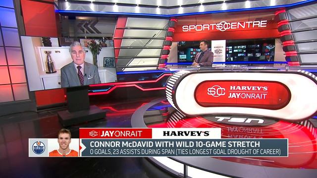 Despite not scoring in 10 games, McDavid still ‘significant factor’ for Oilers смотреть онлайн