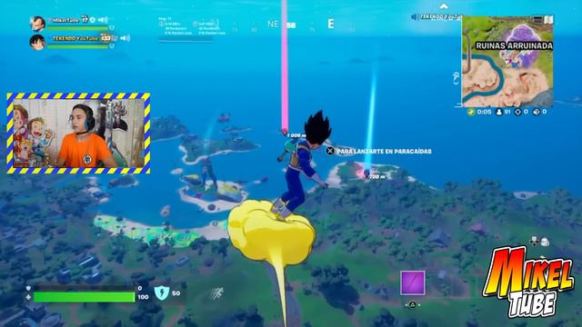 Dragon Ball X Fortnite Final Epico con Tekendo смотреть онлайн