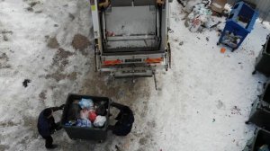 Тест мусоровоза ORV415 + МАЗ Тверь