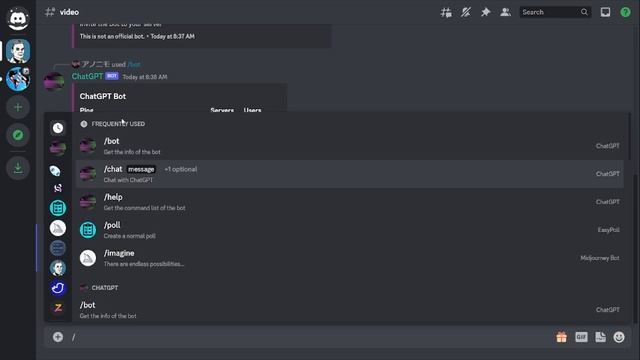Discord Public Bot for using ChatGPT смотреть онлайн