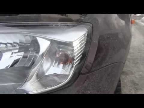 Замена лампы переднего поворотника PY21W на ВАЗ - Lada Granta смотреть онлайн