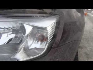 Замена лампы переднего поворотника PY21W на ВАЗ - Lada Granta
