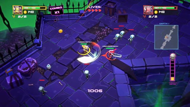 Super Dungeon Bros 2players смотреть онлайн