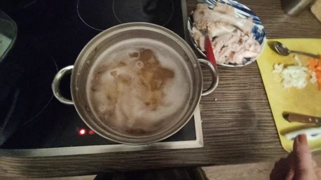 Суп с индейкой и фасолью. ПП