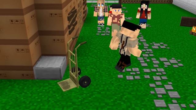 KEREM VE AİLESİ ŞEHRİ TERK EDİP FAKİR'İN ŞEHRİNE TAŞINDI! 😱 - Minecraft смотреть онлайн