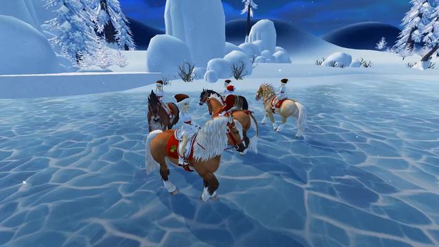 Новогоднее! SSO/Созвездие сердец/Star Stable Online смотреть онлайн