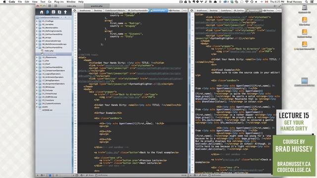 Get Your Hands Dirty [#15] Code Dynamic Websites with PHP смотреть онлайн
