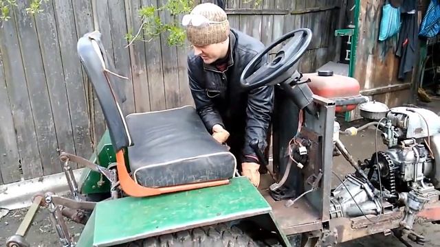 Зид 4.5 Навеска на міні трактор механічна. смотреть онлайн