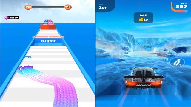 Satisfying Mobile Games 2023 - Canvas Run Race Master 3D Juice RunA-Z Run Blob Runner ...