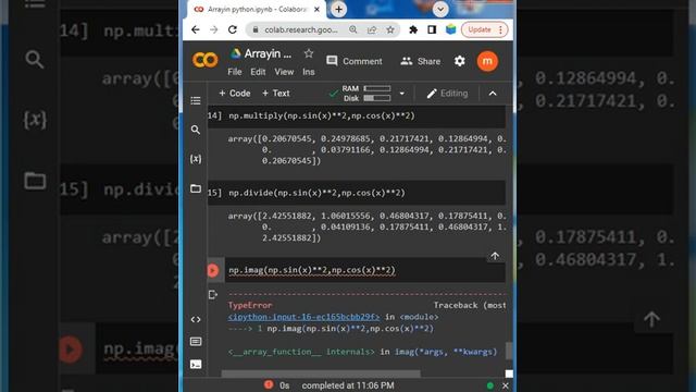 Aggreate and Elementwise functions in Python |vectorize,sin cos tan|#python #rlanguagestatistics смотреть онлайн