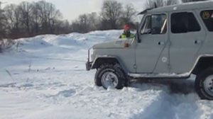 Уаз буксует 3