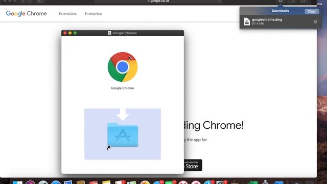 How to install Google Chrome for Macbook 1 Minute (Tutorial) смотреть онлайн