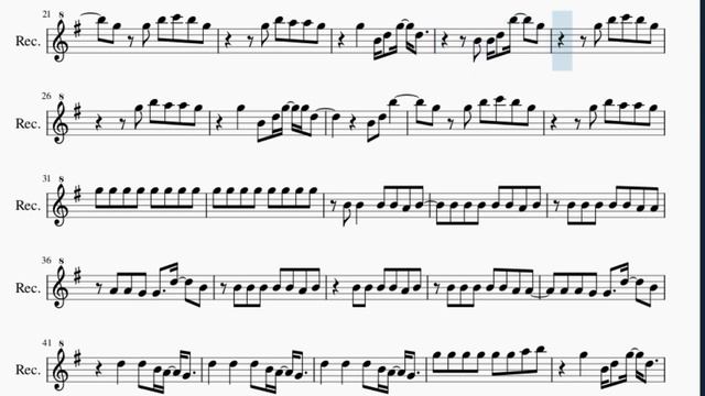 Recorder Sheet Music: How to play Call Me Maybe by Carly Rae Jepsen смотреть онлайн