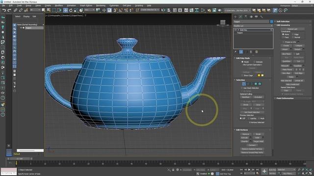 Интерьер в 3DS Max. Урок 2/24. Edit Poly смотреть онлайн