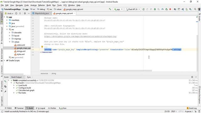 GOOGLE MAPS EN ANDROID STUDIO DESDE CERO TUTORIAL BASICO смотреть онлайн