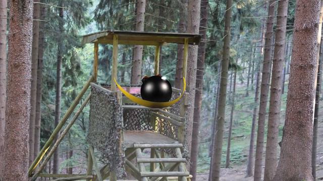 ANGRY BIRDS meet BIGFOOT SASQUATCH BIRD ♫ 3D animated game mashup ☺ FunVideoTV - Style ;-)) смотреть онлайн