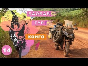 Баобаб тур. Конго. Мое большое путешествие на мотоцикле по Африке часть 14