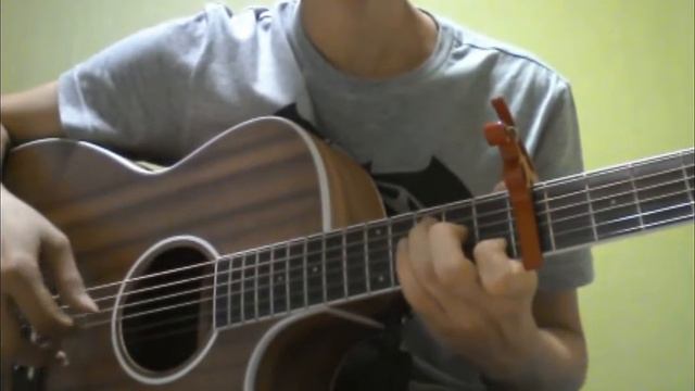 UNDERTALE - His Theme on Guitar (w/ tabs) смотреть онлайн
