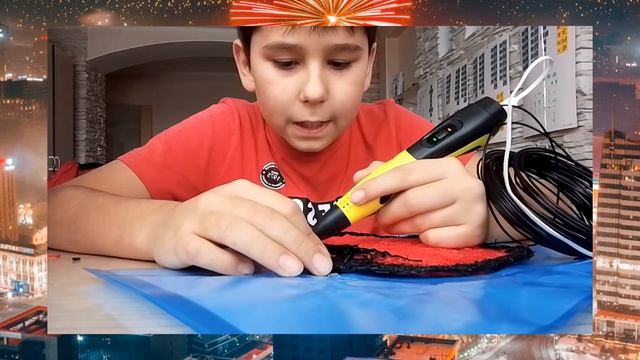 Поделка с помощью 3Д ручки смотреть онлайн