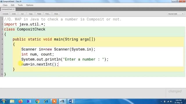 Java Program to Check a Number is Composite or Not || Composite Number Program in Java in Hindi смотреть онлайн